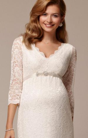CHLOE LACE DRESS IVORY + BELT IVORY
