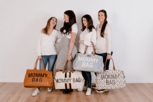 MOMMY BAG CANVAS LEOPARD LEOPARD