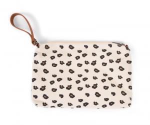 MOMMY CLUTCH CANVAS LEOPARD LEOPARD