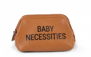 BABY NECES LEATERLOOK BRUIN logo
