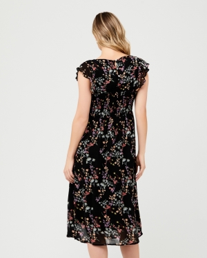 MILLIE BUTTON BACK DRESS MULTI