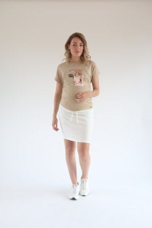 SKIRT JOGGER 034 OFF WHITE