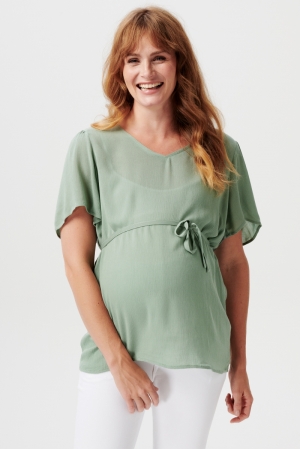 BLOUSE ACTON SS P966 LILY PAD