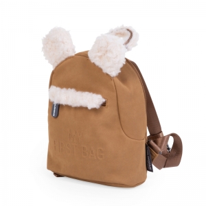 KIDS MY FIRST BAG SUEDE LOOK M CAMEL