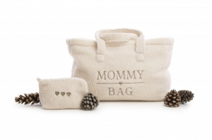 MOMMY BAG IN TEDDY  BEIGE