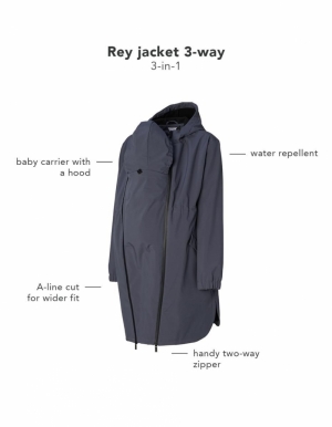 REY JACKETT 3-WAY 1157 N157 GRIS