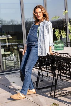 SALOPETTE DENIM 021 STONEWASH