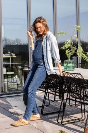 SALOPETTE DENIM 021 STONEWASH
