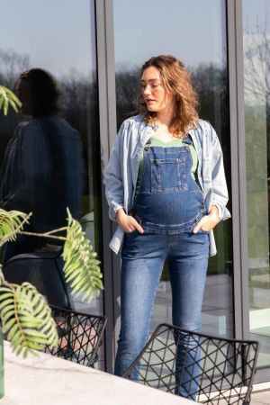 SALOPETTE DENIM 021 STONEWASH