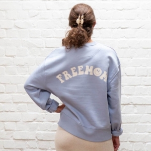 FREEMOM LOOSE FIT LICHT BLAUW