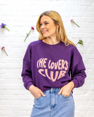 LOVERS CLUB SWEATER LOOSE FIT PAARS