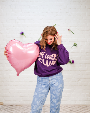 LOVERS CLUB SWEATER LOOSE FIT PAARS