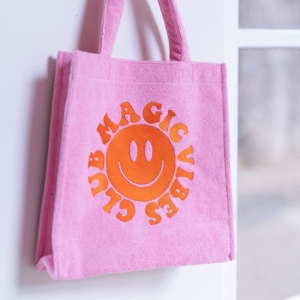 MAGIC VIBES CLUB TERRY BAG PINK/ORANGE