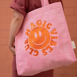 MAGIC VIBES CLUB TERRY BAG PINK/ORANGE