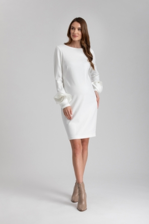 DRESS AMALFI 0002 CREAM WHIT