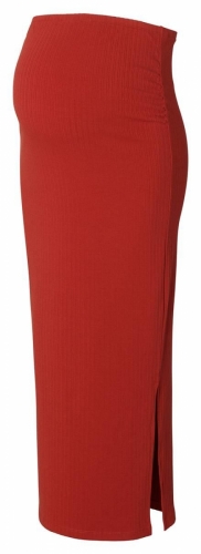 LOPPI RIB SKIRT OTB N256 RED OCHRE