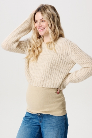 SOINI PULLOVER LS N126 WHITECAP G