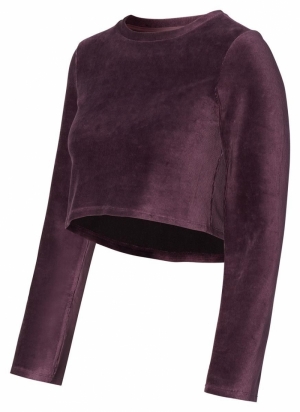 ESPOO NURSING TOP LS N259 PLUM PERFE
