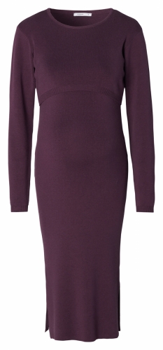 JALEESA NURSING 2-PIECE DRESS N259 PLUM PERFE