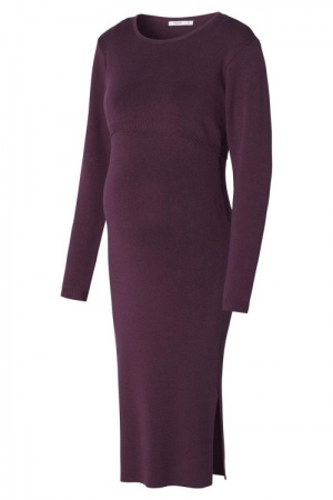 JALEESA NURSING 2-PIECE DRESS N259 PLUM PERFE