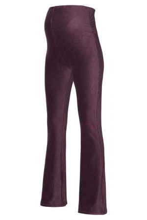 KOKAR FLARED PANTS OTB N259 PLUM PERFE