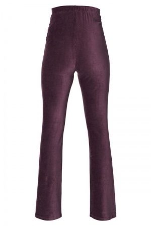 KOKAR FLARED PANTS OTB N259 PLUM PERFE
