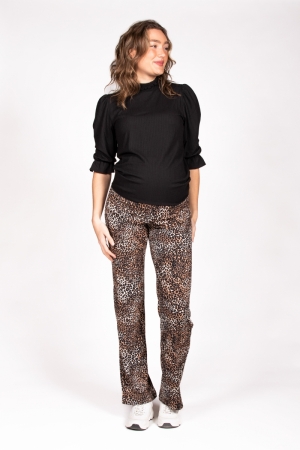 PANTS WIDE LEOPARD DESSIN 016 DESSIN