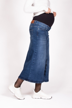 LONG SKIRT DENIM  021 STONEWASH