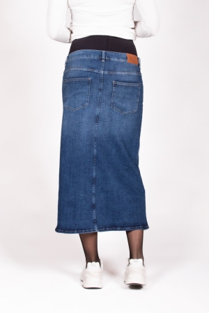 LONG SKIRT DENIM  021 STONEWASH