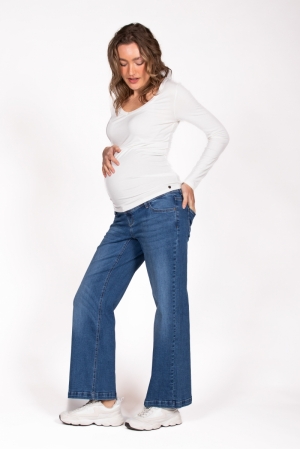 JEANS WIDE LEG 021 STONEWASH