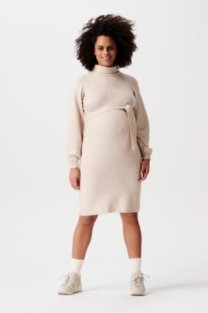 MICO KNIT DRESS LS 2911 P807 OATME