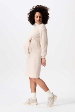 MICO KNIT DRESS LS 2911 P807 OATME
