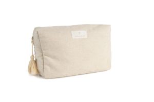 CECILE TOILETTAS LINNEN BEIGE