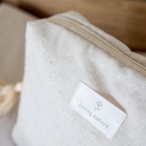 CECILE TOILETTAS LINNEN BEIGE