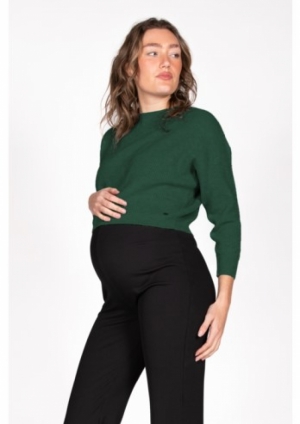 KNIT CROPPED 014 GREEN