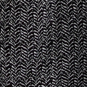 EMMY SHIRRED PANT BLACK/NATURAL