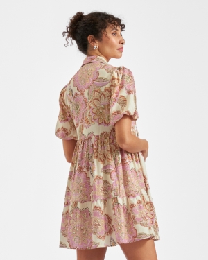 HOPE LINEN DRESS NATURAL