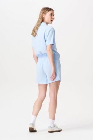 PEPE NURSING BLOUSE SS N282 LIGHT SKY
