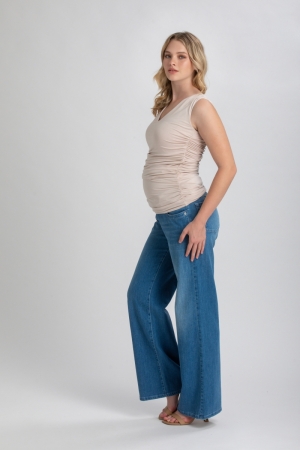 JEANS WIDE  WA02 MEDIUM LIG