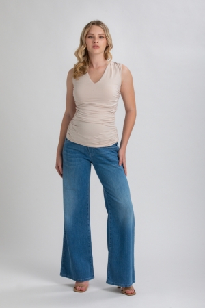 JEANS WIDE  WA02 MEDIUM LIG