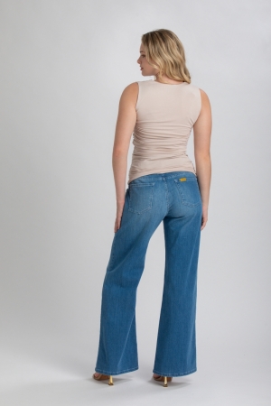 JEANS WIDE  WA02 MEDIUM LIG