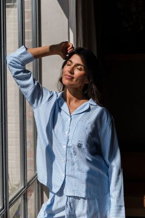 HENRIETTE PYJAMA 35 CORNFLOWER B