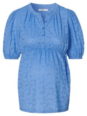 KARLIJN BLOUSE NURSING SS N193 CORNFLOWER