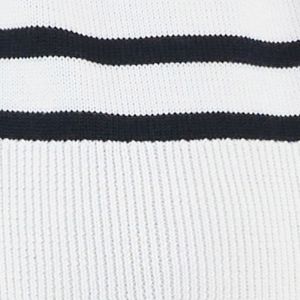 HANNA NURSING KNIT WHITE/NAVY