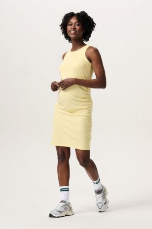 SEVILLA DRESS N309 PALE BANAN