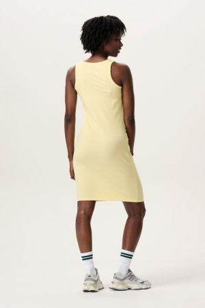 SEVILLA DRESS N309 PALE BANAN