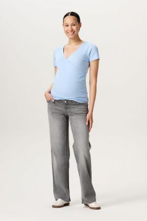 LEMI WIDE LEG JEANS OTB 7904 P328 GREY