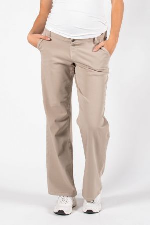 PANTS COTTON WIDE LEG 050 SAND