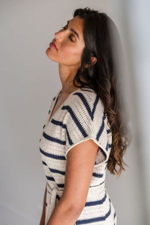 JOANNE HEAVY KNIT MAXI DRESS 02 ECRU