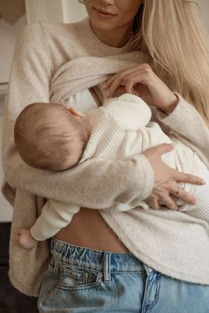 ADDISON NURSING KNIT MINK